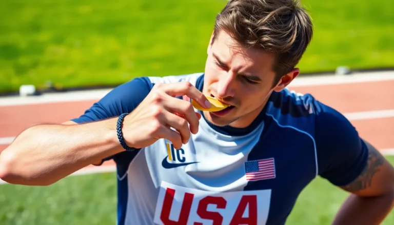food for athletes during competition